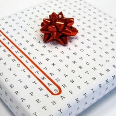 Упаковочная бумага для подарков — головоломка