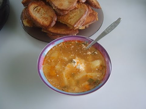 Картофельный суп с ракушками. Маринкины творинки