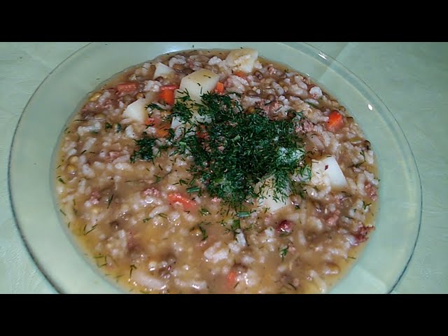 Машхурда  узбекский густой суп. Обалденный суп хоть каждый день подавайте на обед или на ужин