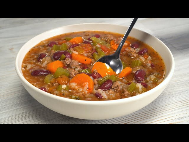Сытный, вкусный и легкий в приготовлении суп с говядиной и фасолью. Рецепты от всегда вкусно