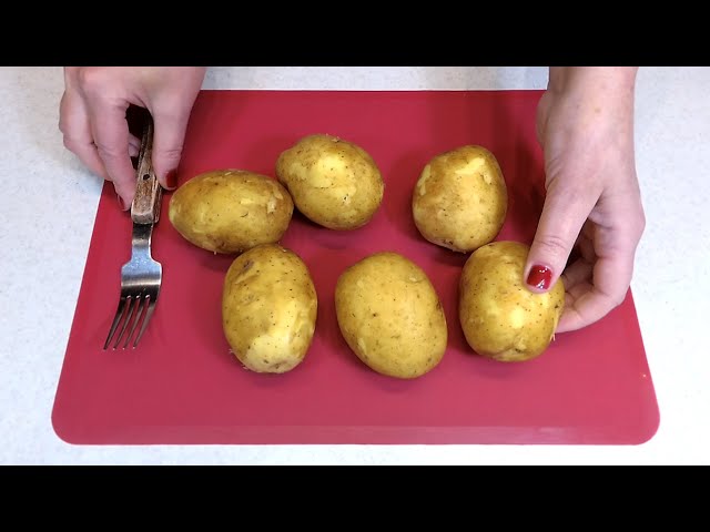 Картошка в фольге