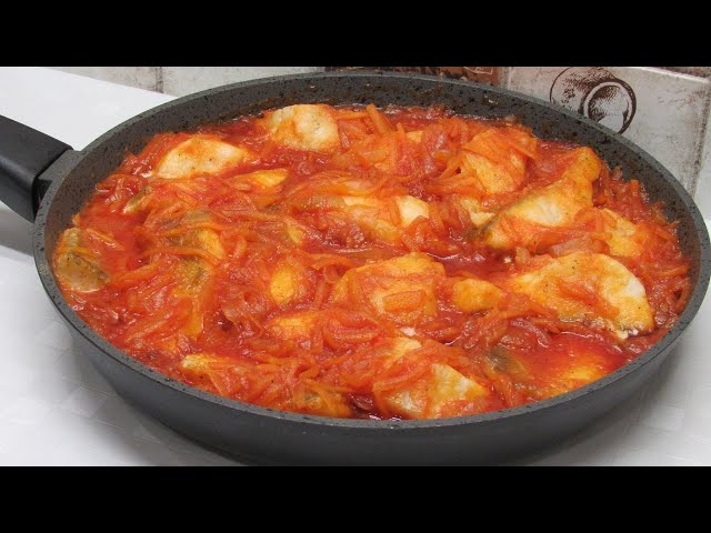 Правильный рецепт рыбы в томатном соусе или Как приготовить судак в томате на сковороде