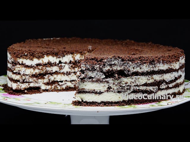 Торт Орео без духовки и печенья - рецепт простого и вкусного шоколадного торта