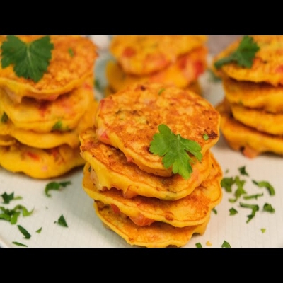 Оладьи со вкусом пиццы! Готовлю каждый день