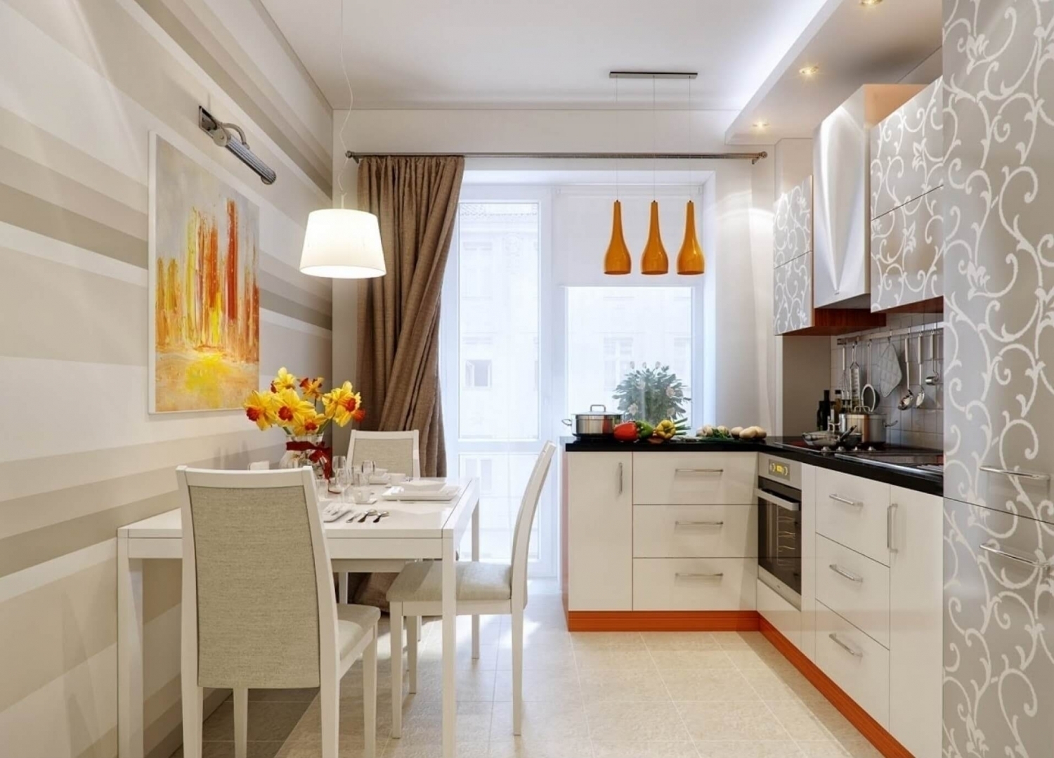 Дизайн кухни 10 м: лучшие идеи для небольшого помещения