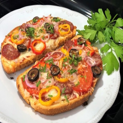 Быстрый ЗАВТРАК . Самые Вкусные ГОРЯЧИЕ БУТЕРБРОДЫ