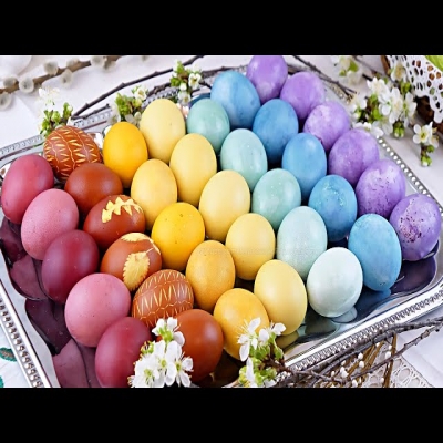 7 вариантов как покрасить яйца на Пасху натуральными красителями! Пасхальные яйца без красителей!