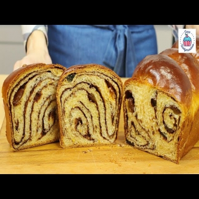 Козунак с начинкой - пасхальный кулич