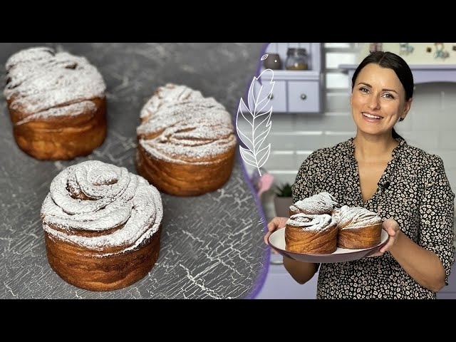 Краффины с начинкой из пасты пралине Краффины с начинкой из пасты пралине