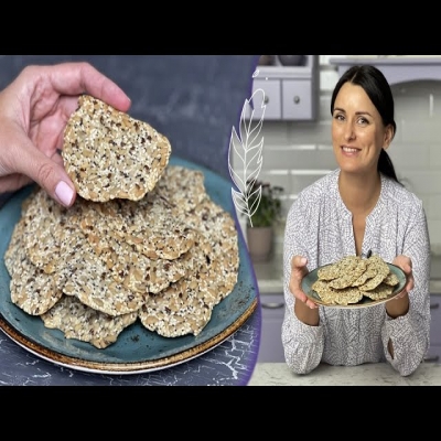Хрустящие ПОСТНЫЕ ХЛЕБЦЫ БЕЗ ГЛЮТЕНА. ПОЛЕЗНЕЕ ХЛЕБА! Постная выпечка от Лизы Глинской