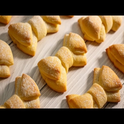 УЛЁТНЫЕ БАНТИКИ. Нежное ПЕЧЕНЬЕ на кефире. Вкусное Печенье к ЧАЮ