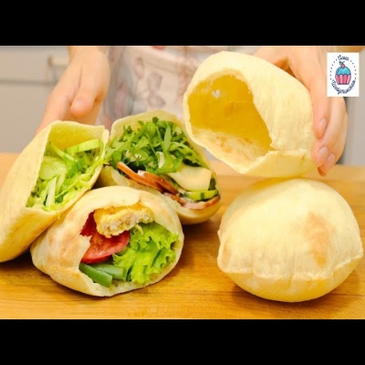 ФАНТАСТИЧЕСКАЯ ПИТА. Мягкие, воздушные карманы для еды!