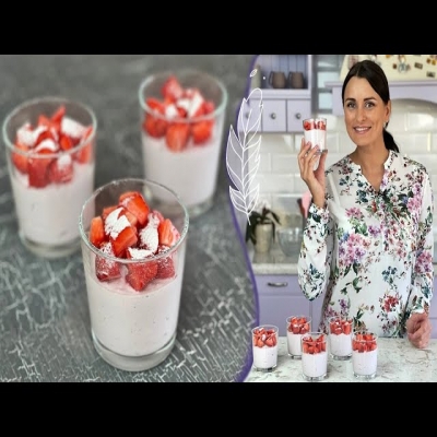 Вкусно и просто! ТВОРОЖНЫЙ ДЕСЕРТ с ягодами. Рецепт десерта В СТАКАНЧИКАХ от Лизы Глинской