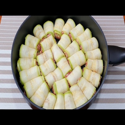 Кабачки и немного фарша! Невероятно вкусный рецепт для всей семьи! Недорогой и вкусный рецепт!