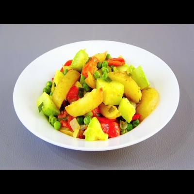 Это так вкусно, что и мяса не надо! Рагу из молодых овощей
