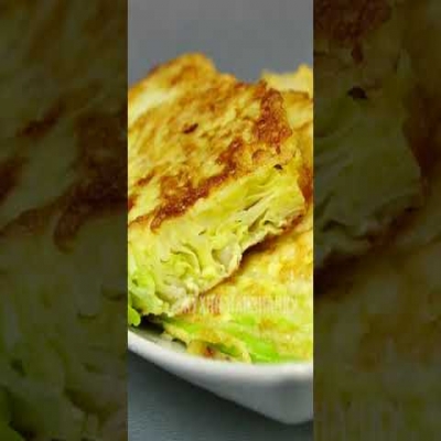 Вкусная и легкая закуска из капусты за 10 минут. Шницель из капусты