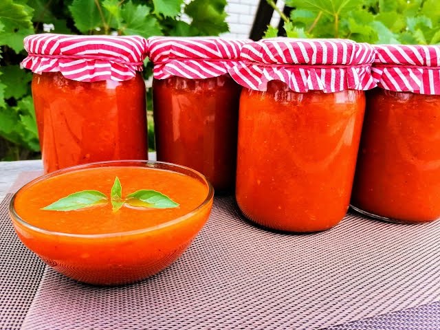Вы забудете про кетчуп из магазина! Густой и вкусный кетчуп за 50 минут!