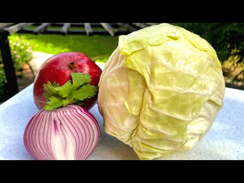 Салат из капусты. Все дело в заправке! Простой салат летний из капусты