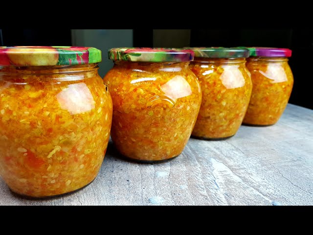 Готовим на зиму по - 30 банок ! Обалденная кабачковая закуска по грузински!