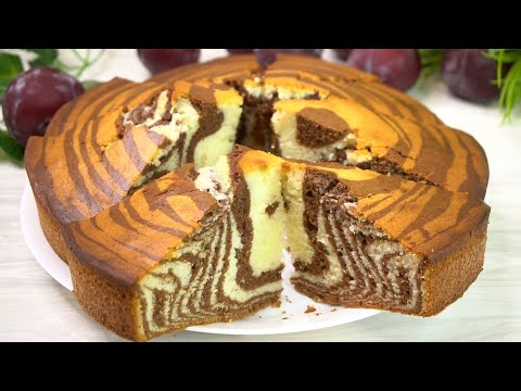 Вкуснее чем по этому рецепту пирог «Зебра» я еще не пробовала!