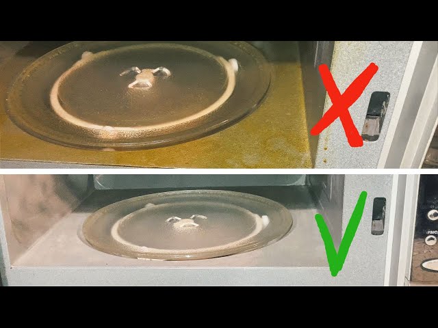 Как отмыть микроволновку? Дельный совет