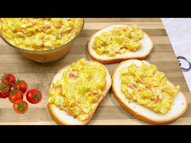 Кабачки исчезнут на раз! И 5 штук будет мало! Вкусная закуска намазка на хлеб!