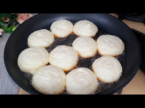 Если есть творог приготовьте этот рецепт! Без соды и без соли. Вкусные пышные сырники на сковороде