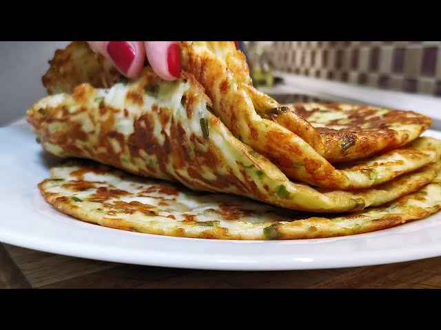 Вкуснота из кабачков готовь хоть каждый день! Лепешки без духовки на завтрак, перекус и вместо хлеба