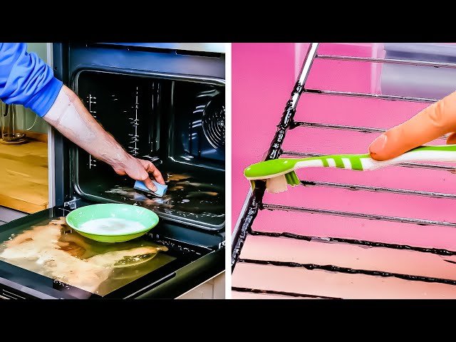 Как быстро очистить духовку и микроволновку - без проблем и затрат