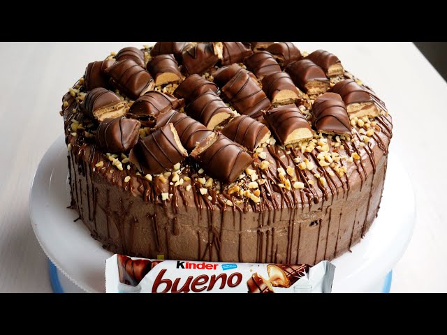 Торт Киндер Буэно. Шоколадный торт Kinder Bueno