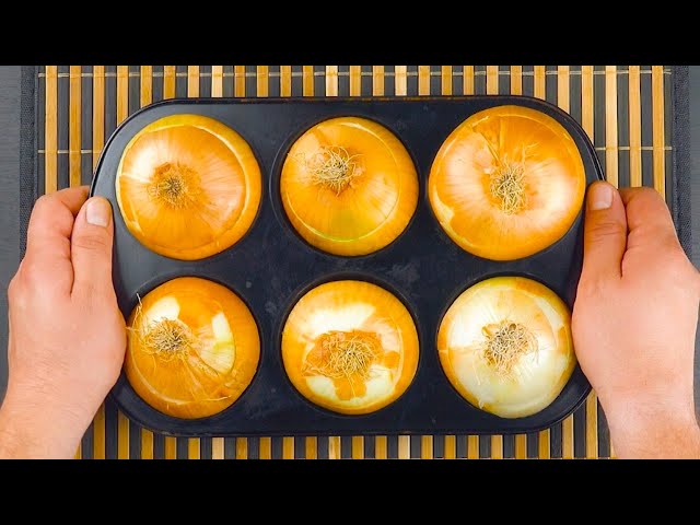 Самый летний способ готовить фаршированный лук. Идеально!