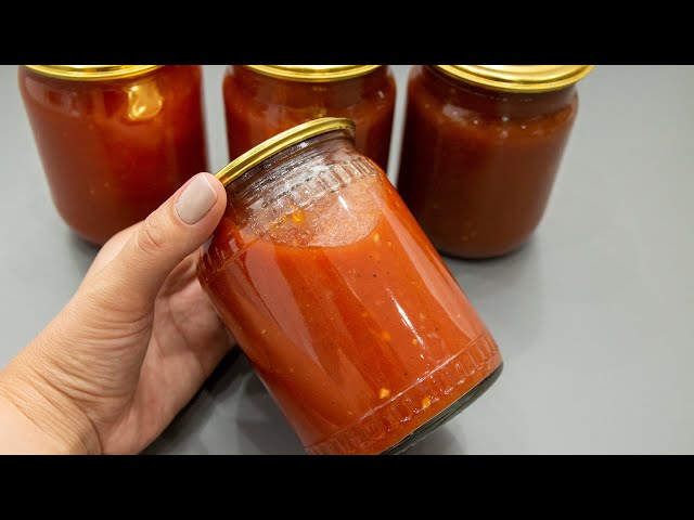 Густой, ароматный и очень вкусный! Простой рецепт домашнего кетчупа