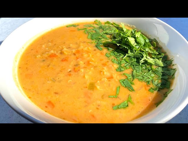Вкусно и сытно! Суп из чечевицы. Вкусный суп за 30 минут. Чечевичный суп, простой рецепт.