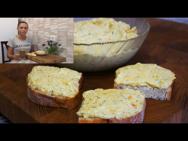 Кабачки исчезают на раз! Вкусная намазка закуска на хлеб