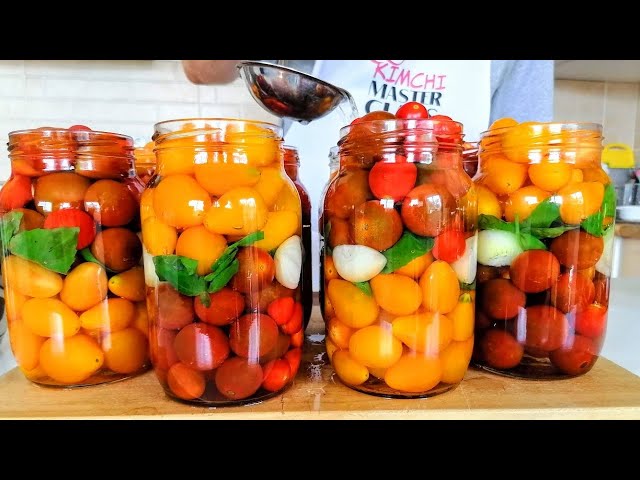 Зимой открыли и пожалели, что приготовили мало! Медовые помидоры - пальчики оближешь!