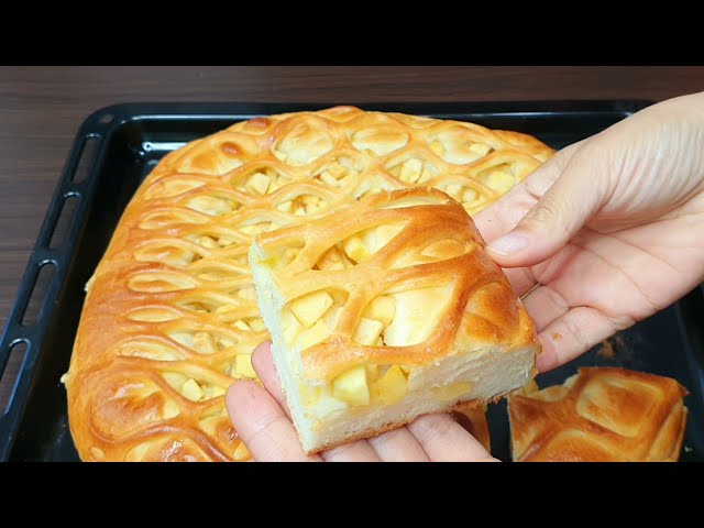 Самый удачный пирог! Скорее сохраните этот рецепт! Когда есть яблоко готовлю эту вкуснятину!Яблочный