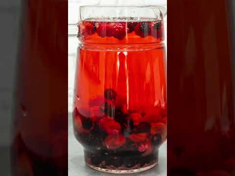 Готовлю новый витаминный напиток без сахара и лимона. Быстро, просто, ярко и вкусно.