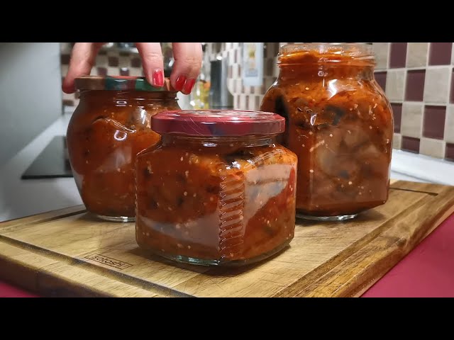 Съедаем банку за раз! Обалденные баклажаны на зиму! Вкуснятина к мясу, с картошкой и на хлебушек
