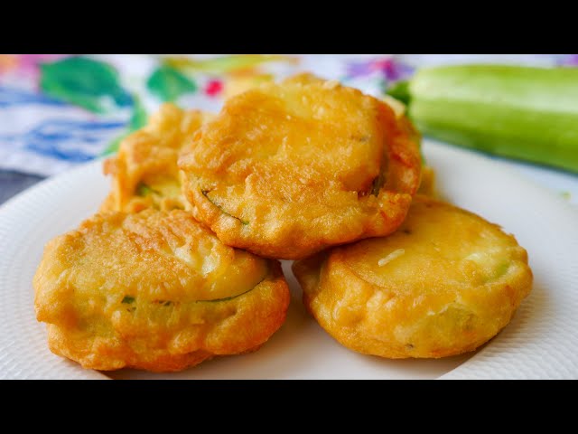 Кабачки в кляре | Очень простой и вкусный рецепт