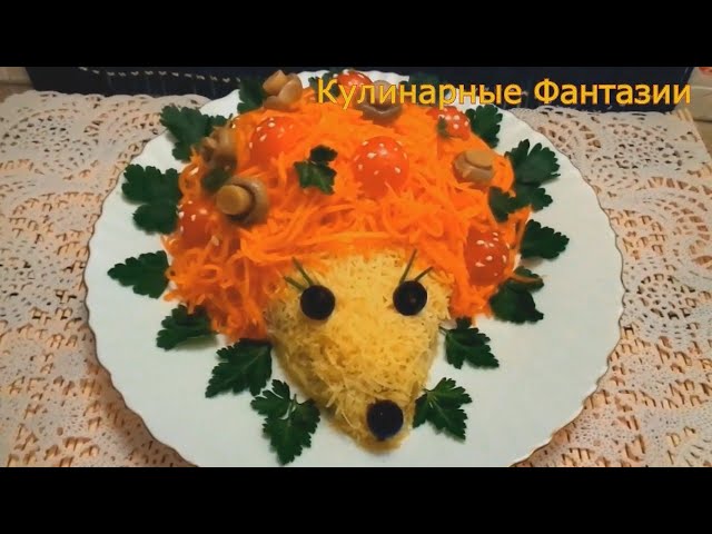 4 шикарных салаты с грибами!