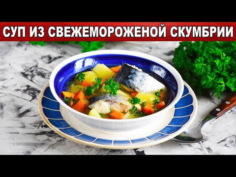 Как приготовить рыбный суп из свежезамороженой скумбрии? Вкусный и простой