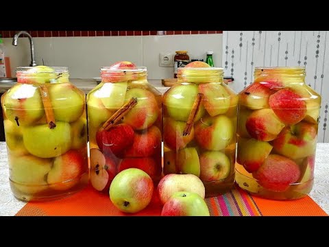 Меловые моченные яблоки на зиму! К мясу, к птице - необыкновенно вкусно! Проверенный годами рецепт