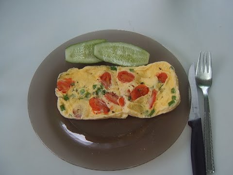Омлет из микроволновки. Маринкины творинки