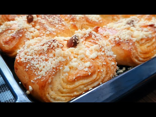 Кусочек буквально тает во рту! Скорее сохраняйте этот рецепт! Это круче чем обычные булочки