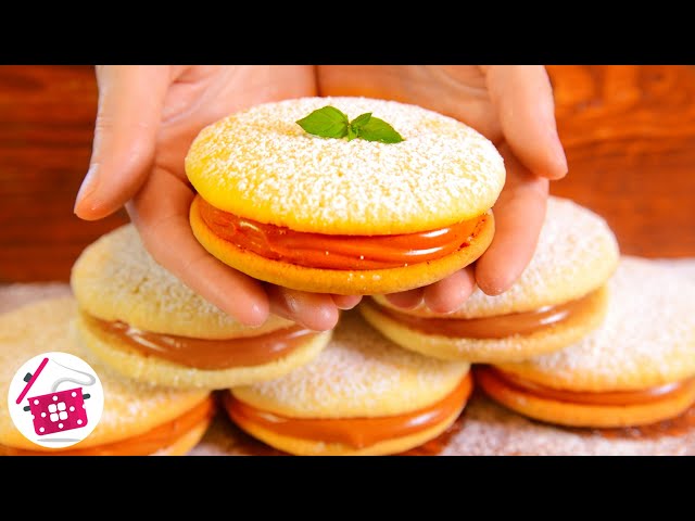 Просто тает во рту вкуснее я не пробовала! Такое нежное и ароматное песочное печенье со сгущёнкой 
