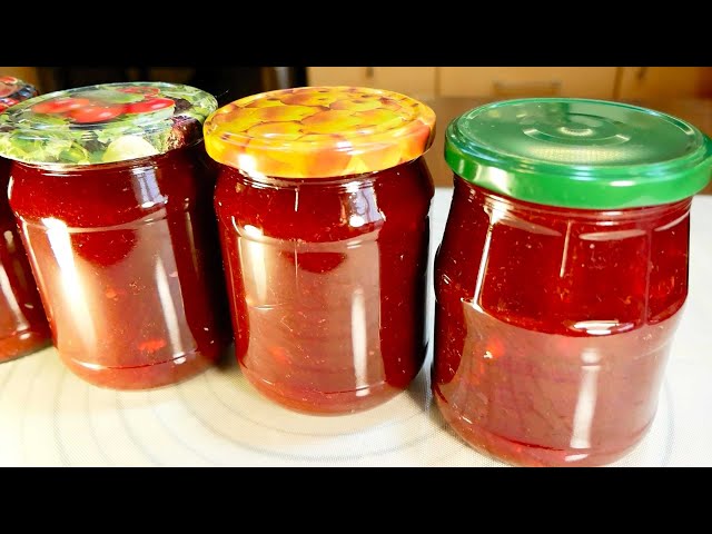 Вкуснейший сливовый соус к  мясу, заготовка на зиму - соус из слив с чесноком и карри для мяса и рыб