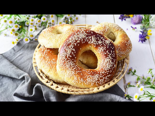  Молочные калачи на дрожжах 