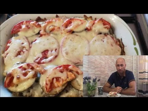 Запеканка из баклажанов с фаршем. Сытный ужин на всю семью