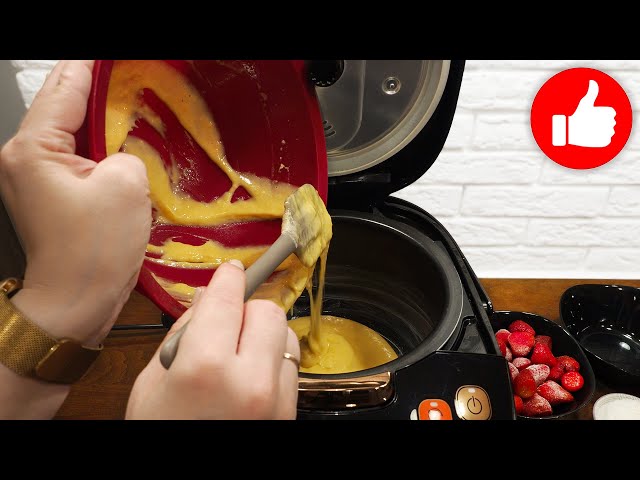 Простой пирог в мультиварке! Супер ягодный