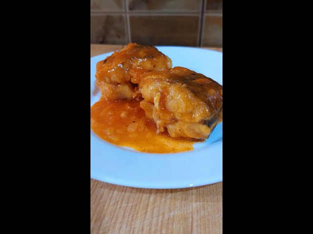 Дешевая рыба вкуснее дорогой хек в томатном соусе